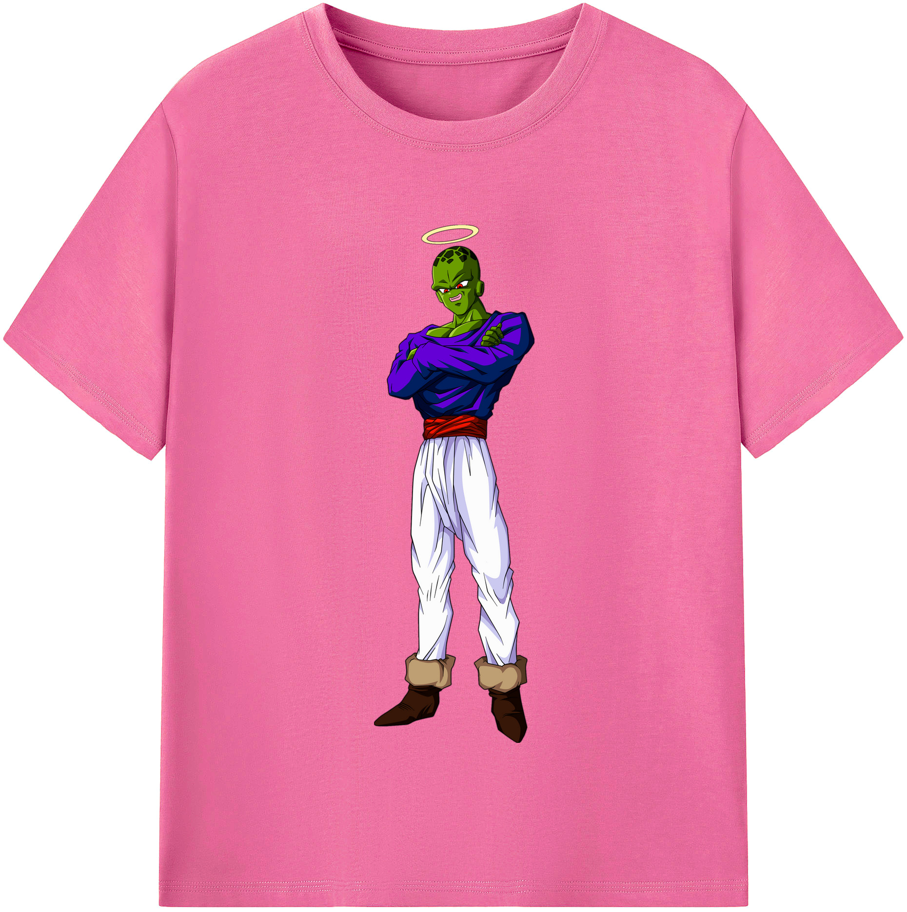 （画像用） ドラゴンボール パイクーハン DRAGON BALL Pikkon レディースカジュアルプリントTシャツ（綿100％）